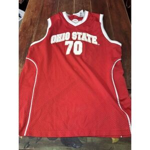Vintage Men's Ohio State Buckeyes Basketball Jersey Size Large NCAA
